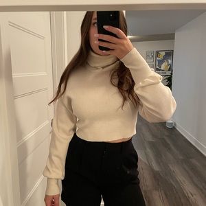 Babaton cropped turtleneck